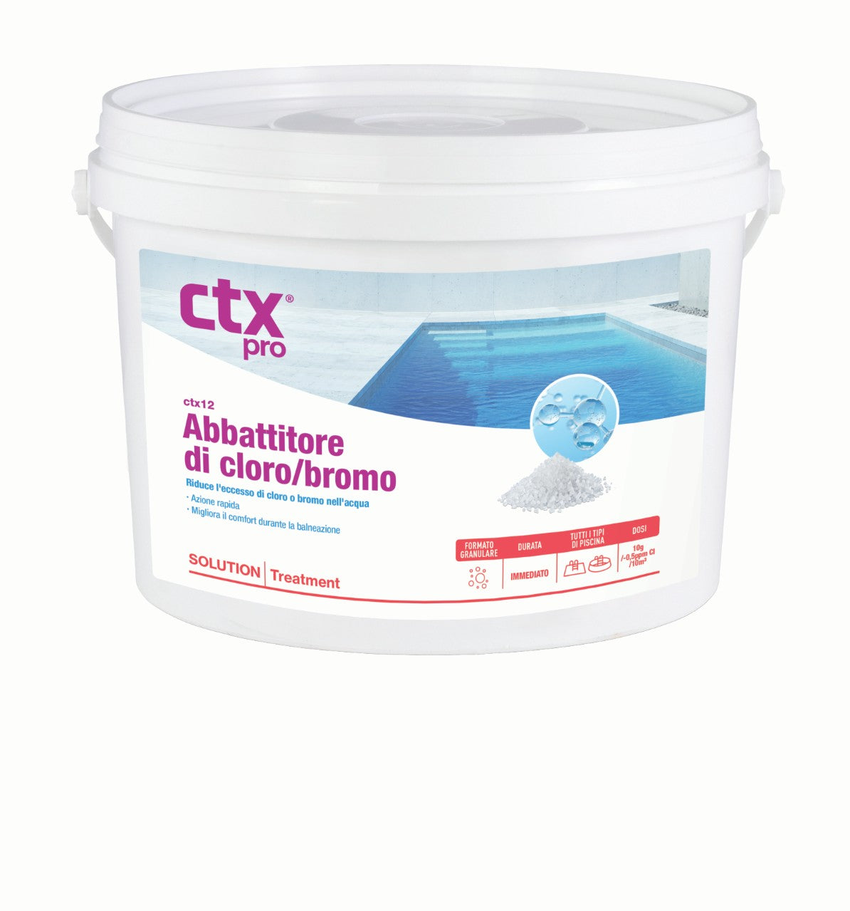 CTX-12 Abbattitore di cloro-bromo in polvere 6 kg