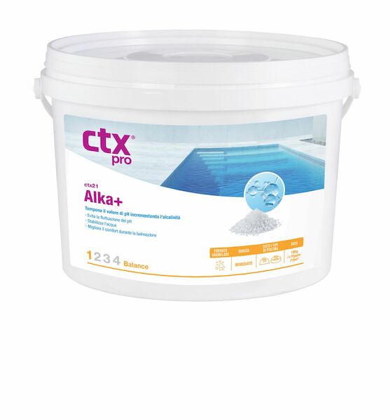 CTX-21 Alka + Corregge il pH instabile dovuto a una bassa alcalinità 6 Kg