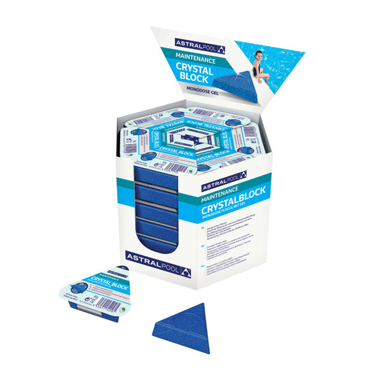 AstralPool CrystalBlock- Gel flocculante monodose