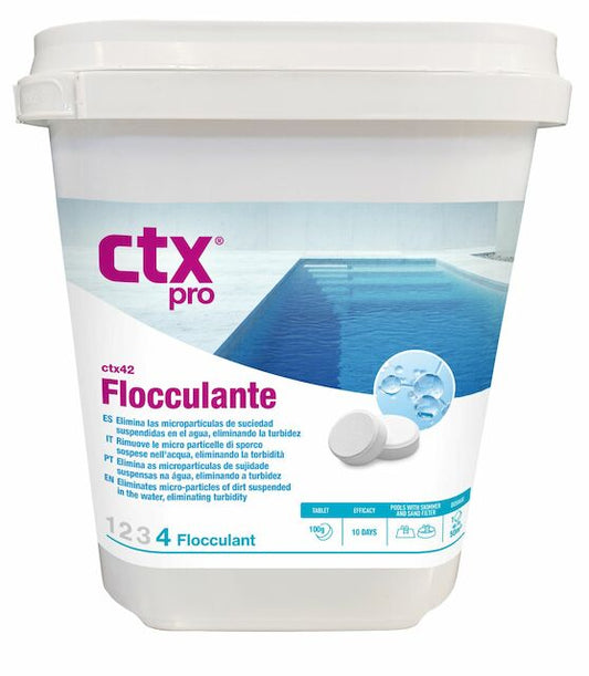 CTX-42 Flocculante pastiglie 100g - 5 kg