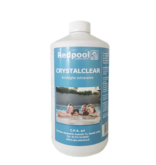CRYSTALCLEAR ANTIALGHE SCHIARENTE PER PISCINA
