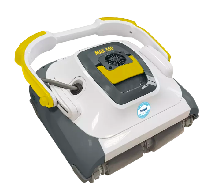 Robot pulitore per piscina MAX300 con trasformatore e carrello