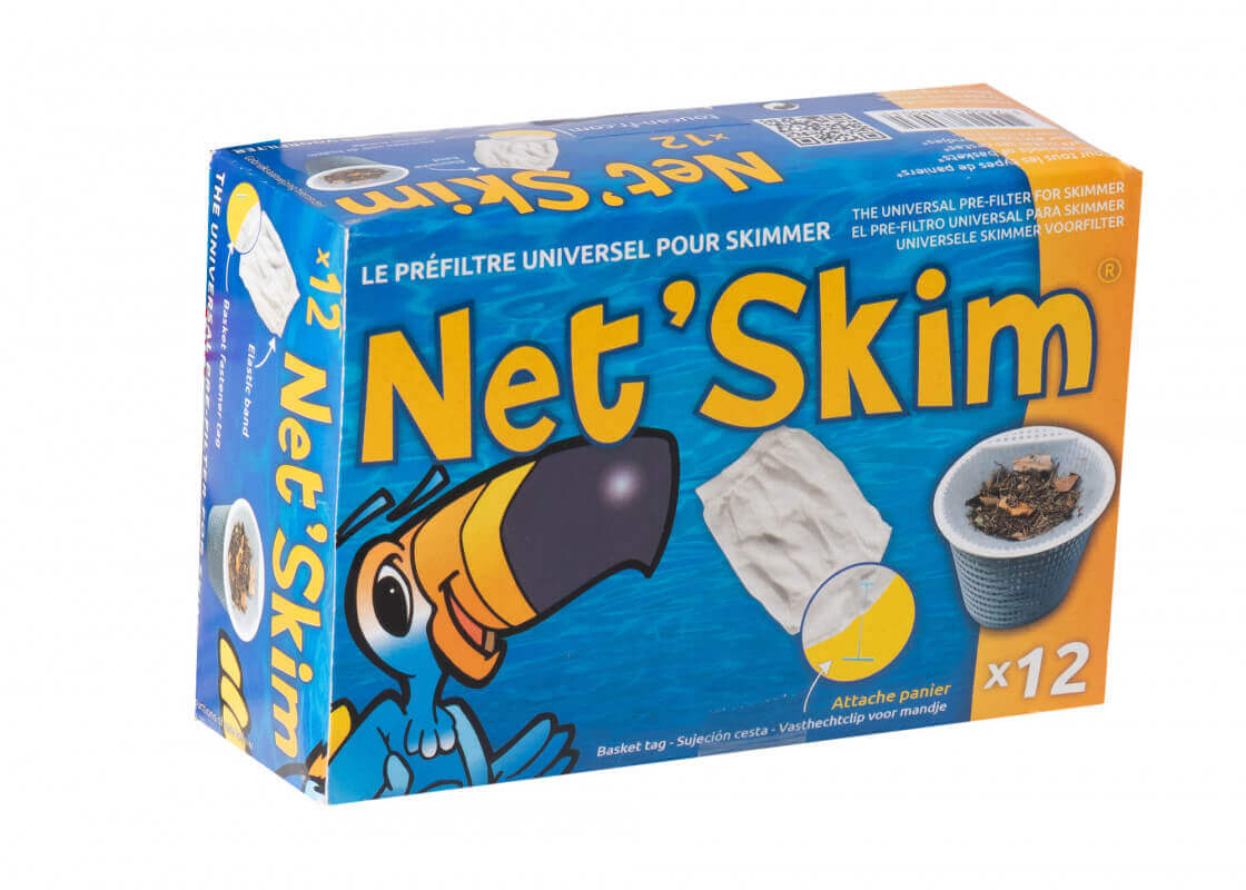 Filtro per skimmer NETSKIM 12 pz