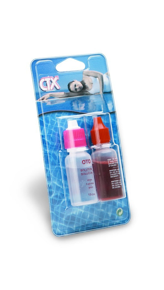Reagenti liquidi per kit analisi acqua piscina