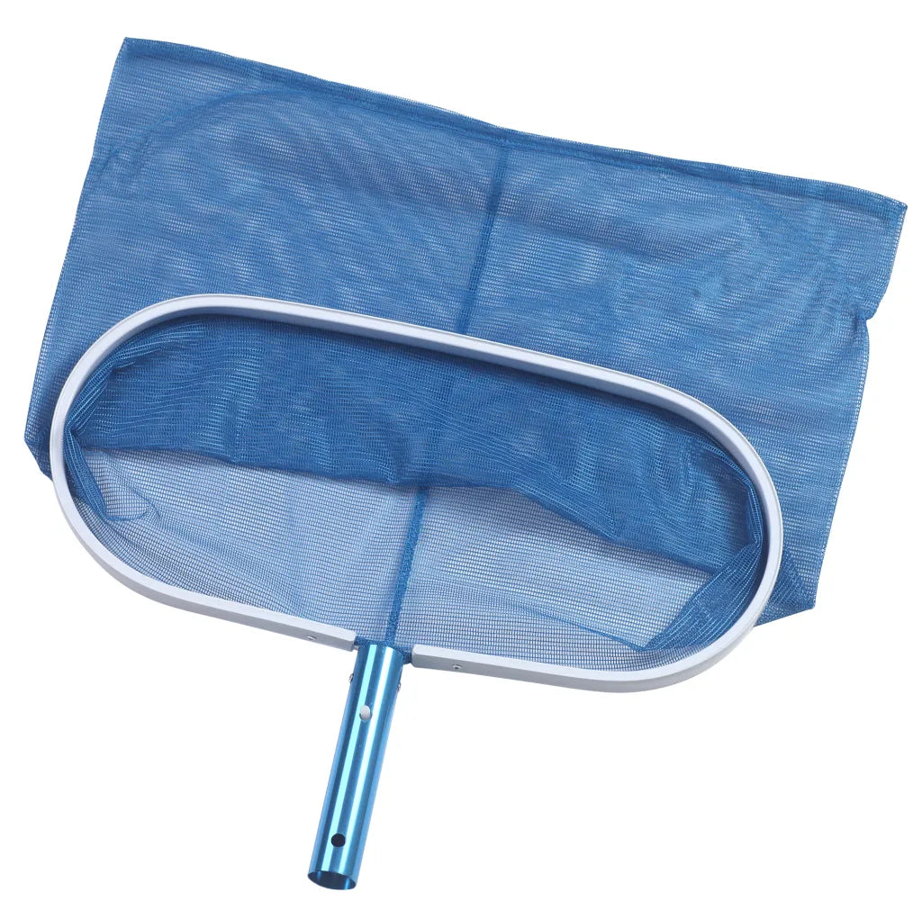 Retino di fondo in alluminio senza manico per piscine - cm.46x20
